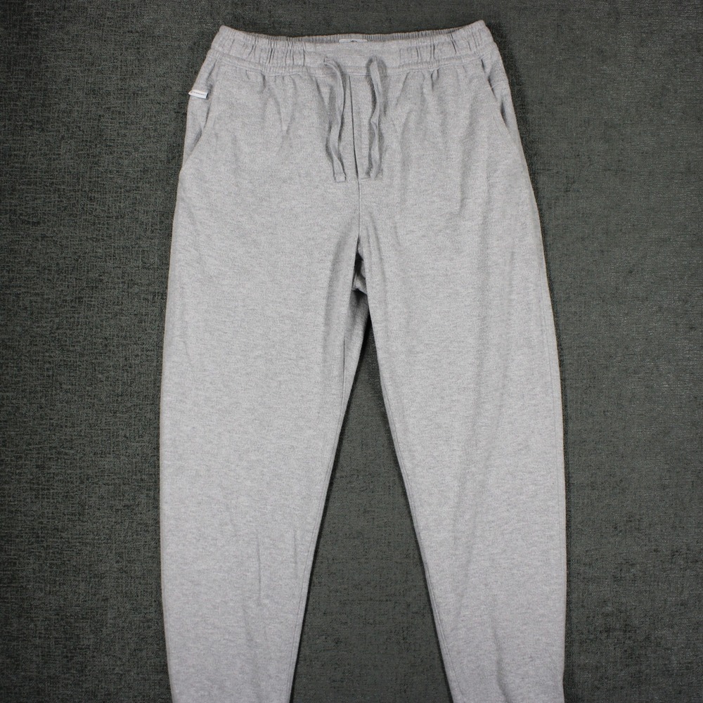 7 Diamonds Generation Men Heather Gray Jogger Sweatpants Size Large GSP-1120